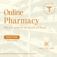 Online Pharmacy Linkedin Post Design