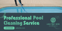 Pool Cleaning Service Twitter Post