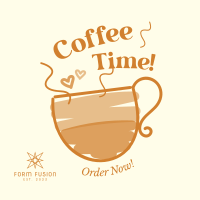 Coffee Time Instagram Post Image Preview