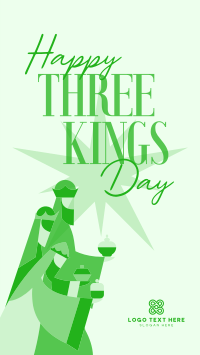 Happy Three Kings Instagram Reel Image Preview