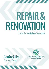 Repair & Renovation Flyer Image Preview