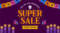 Candle Vigil  De Los Muertos Sale Animation