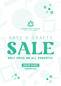 Art Supply Clearance Flyer
