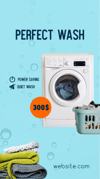 Featured Washing Machine  Instagram Story