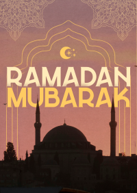 Traditional Ramadan Greeting Flyer