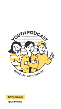 Youth Podcast Facebook Story