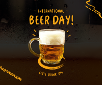 International Beer Day Facebook Post