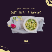 Diet Meal Planning Instagram Post