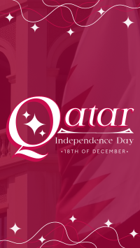 Qatar National Day Instagram Reel Design