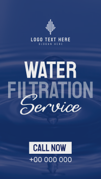 Water Filtration Service Facebook Story