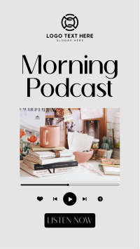 Morning Podcast Facebook Story