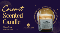 Coconut Scented Candle Animation