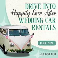 Wedding Car Rental Instagram Post