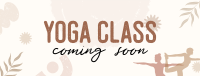 Yoga Class Coming Soon Facebook Cover