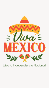 Mexico Independence Day Instagram Reel Image Preview