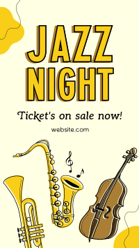 Modern Jazz Night Facebook Story