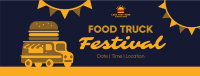 Festive Food Truck Facebook Cover