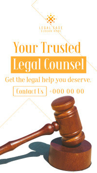 Trusted Legal Counsel TikTok Video Image Preview
