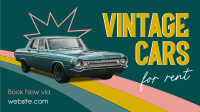 Vintage Car Rental Animation