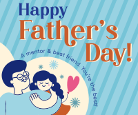 Father's Day Greeting Facebook Post