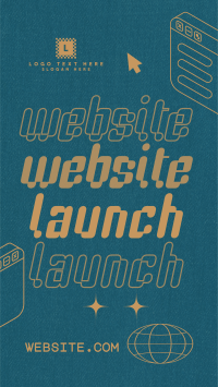 Quirky Website Launch Facebook Story