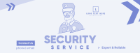 Security Officer Facebook Cover Design