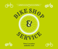 Bike Shop and Service Facebook Post