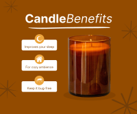 Candle Benefits Facebook Post