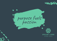 Purpose Postcard Design