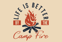 Camp Fire Pinterest Cover