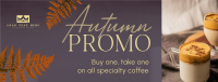 Autumn Coffee Promo Facebook Cover