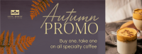 Autumn Coffee Promo Facebook Cover Image Preview