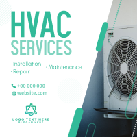 Fast HVAC Services Linkedin Post