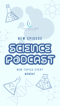 Science Education Podcast Facebook Story