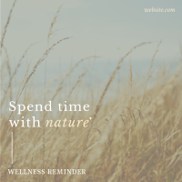 Elegant Wellness Reminder Linkedin Post Image Preview