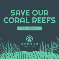 Coral Reef Conference Linkedin Post