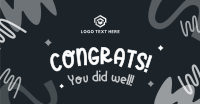 To Your Well-deserved Success Facebook Ad Image Preview