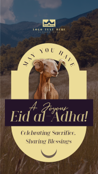 Greater Eid Ram Greeting Instagram Story