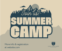 Summer Camp Facebook Post