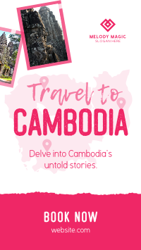 Travel to Cambodia Instagram Reel Image Preview
