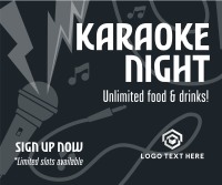 Karaoke Night Facebook Post Image Preview