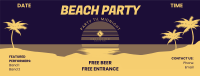 Beach Party Facebook Cover