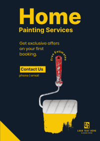 Home Paint Service Poster