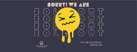 Sorry Sold Out Facebook Cover