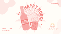 Happy Hour Drinks Animation