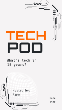 Technology Podcast Session Instagram Story