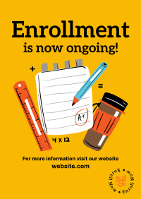 Enrollment Is Now Ongoing Poster