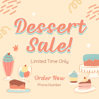 Discounted Desserts Instagram Post