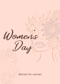  Aesthetic Women's Day Poster