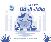 Eid Al Adha Cow Facebook Post